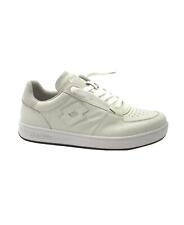 LOTTO LEGGENDA 218715 white bianco scarpe uomo sneakers lacci pelle