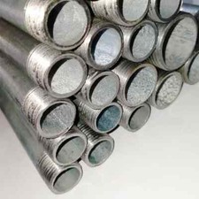 Tubo in acciaio zincato barra