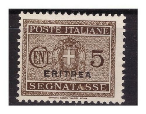 Eritrea 1934 segnatasse - 1934,