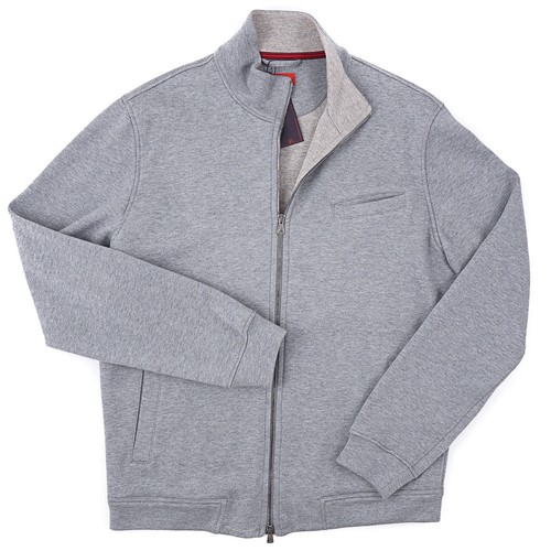 Felpa isaia napoli full zip - full,