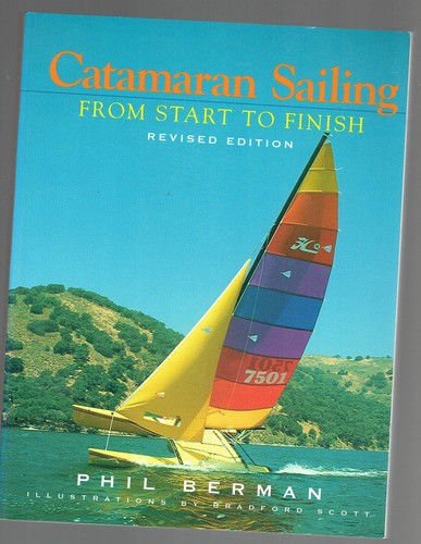 Catamaran sailing from - catamaran, start