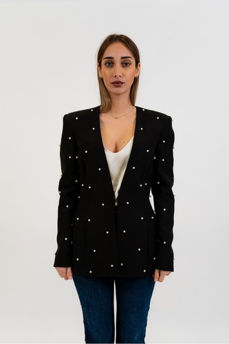 Blazer donna con perle - , silence