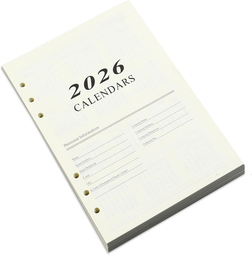 Ricambio agenda 2026 - agenda,