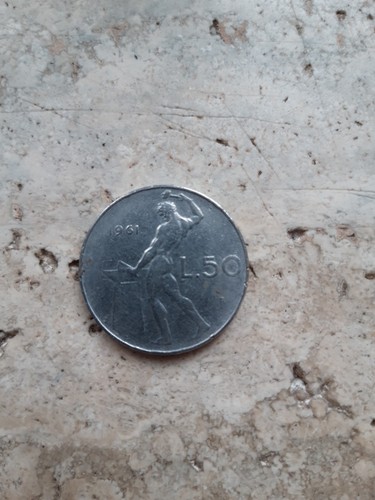 Moneta lire del 1961 - 50,