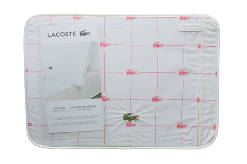 Set lenzuola lacoste 100 - lenzuola, 100%