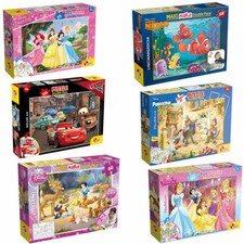 PUZZLE PER BAMBINI LISCIANI MAXI DOUBLE-FACE TAVOLA DISEGNO 70X50CM DISNEY PIXAR