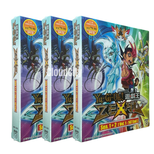Dvd anime zexal - dvd,