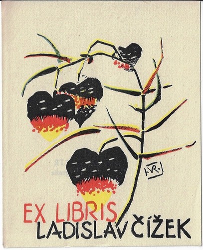 Vaclav rytir exlibris - vaclav, rytir: