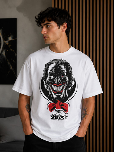 Shirt joker why serious - t-shirt,