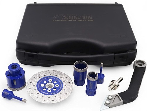 Set seghetto diamantato ruota