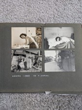 Album Fotografico Vintage - Storia Famiglia Italiana Anni '50-'60 - 70 Foto