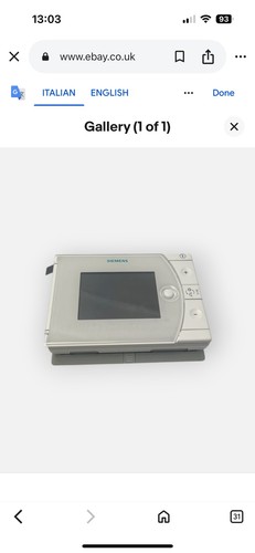 Siemens cronotermostato - siemens,
