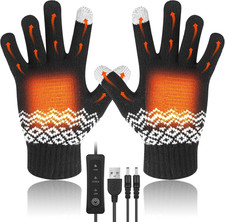 Guanti Riscaldati USB – Guanti Da Moto Riscaldati per Interni Ed Esterni, a Magl