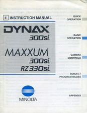 Minolta Dynax 300si Manuale Istruzioni