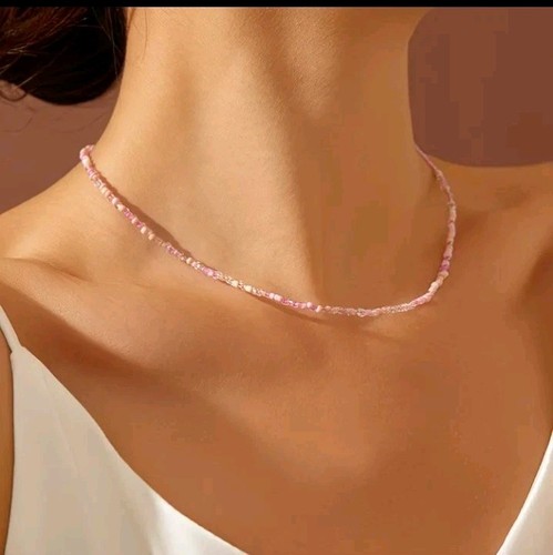 Collana con pietre policromo - collana,