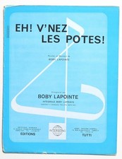 Partition vintage sheet music
