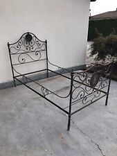 letto in ferro battuto epoca 800