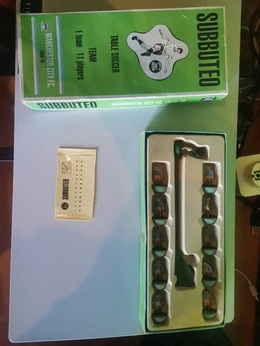 Subbuteo squadra manchester - subbuteo,