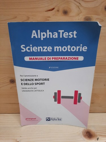 Alpha test scienze motorie - test,