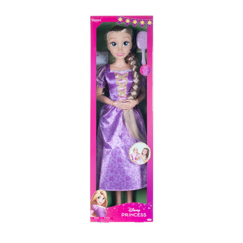 Rapunzel bambola 80cm jakks - rapunzel,