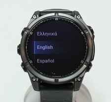 Garmin Fenix 8 AMOLED Zaffiro 47 mm (orologio avventura) grigio carbonio A04806