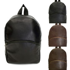 Zaino Uomo Vera Pelle Nero