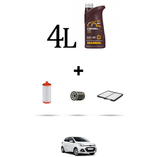 Hoffcar kit tagliando filtri - kit,