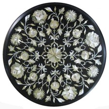 Tavolo rotondo in marmo 12"