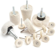 Disco Lucidante per Trapano, Elettrico Attacco per Lucidatura Set Di Spazzole Co