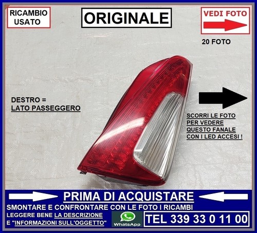 Faro fanale posteriore - faro,