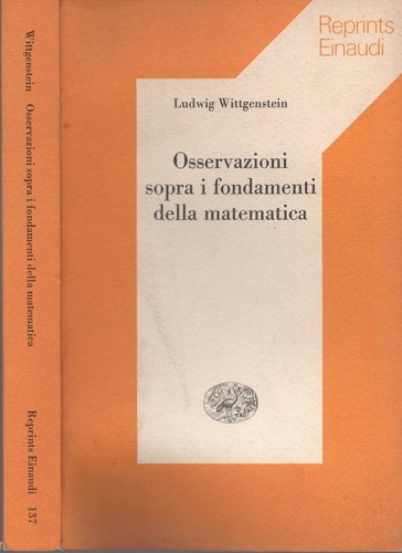 Wittgenstein osservazioni - wittgenstein,