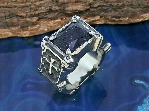 Anello acciaio inox - 1, con