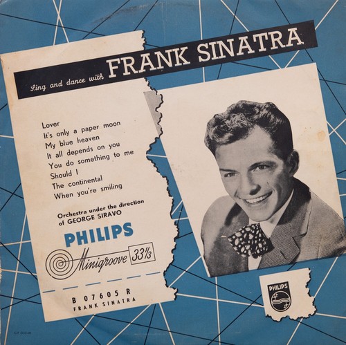 Frank sinatra sing and - lp,