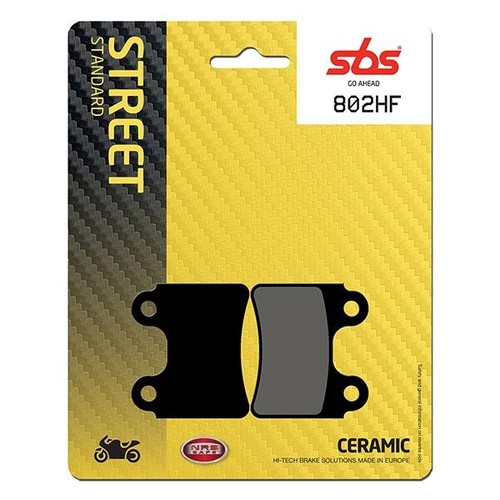 Pastiglie freno sbs 802hf - pastiglie,