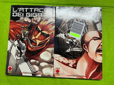 L'ATTACCO DEI GIGANTI N.1-2 PRIMA EDIZIONE PLANET MANGA