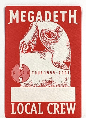 Megadeath risk tour 1999 200 - tour,