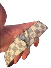 Cintura Louis Vuitton bianca