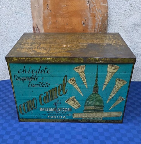 Scatola latta coni gelati - di,