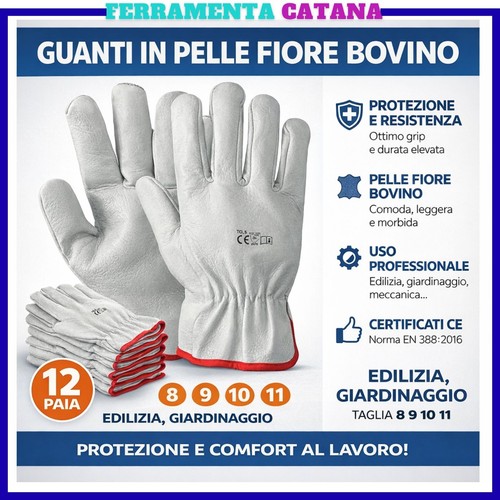 Paia guanti lavoro in - guanti,
