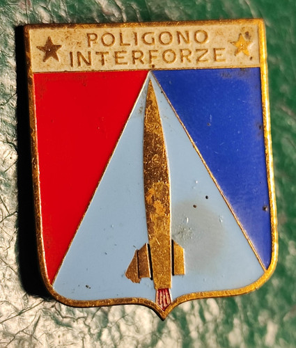 Spilla poligono interforze - spilla,