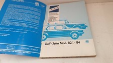 Manuale parti di ricambio per Vw Golf, Jetta modelli 82 - 84.  [5011.21]