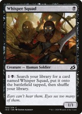 MTG Magic IKO Ikoria - 1x EN NM 105 C Whisper Squad