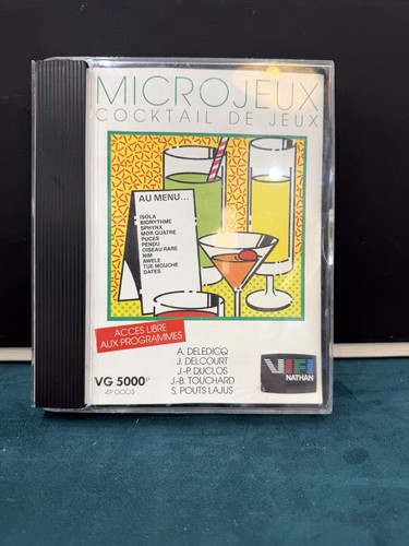 Jeu cassette micro jeux - jeu,