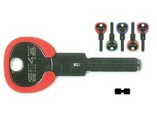 CHIAVI PUNZONATE PER CILINDRI AGB AGB5DZ- - AGB5DZ silky 5 colori assortiti -...