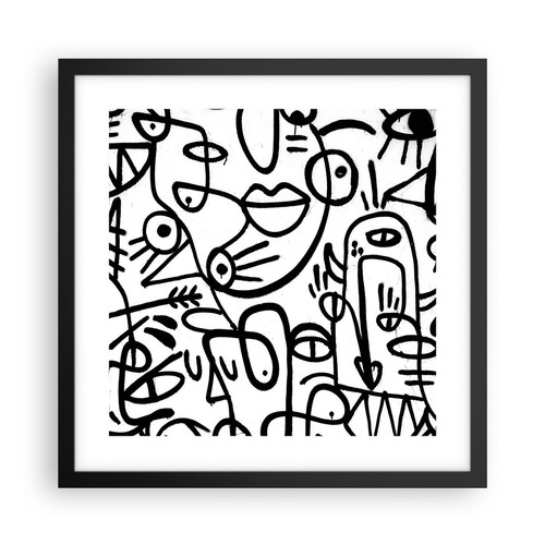 Poster 40x40cm disegno cartone - disegno,