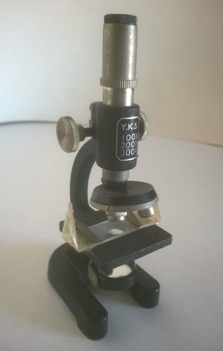 Microscopio vintage s - microscopio, y.k.s