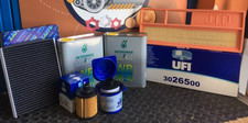 KIT TAGLIANDO FIAT PANDA 169 1.3 MULTIJET MJT 4 FILTRI UFI 4 LT SELENIA WR 5W40 