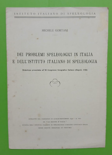Michele gortani 1930 - gortani,