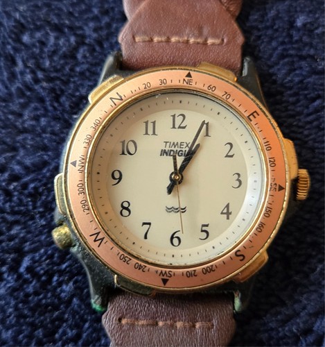 Vintage timex safari - vintage, indiglo