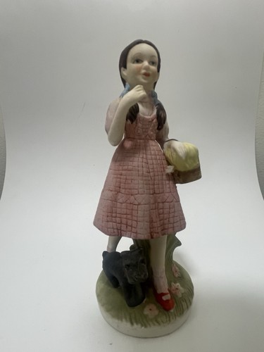 Statuina porcellana mago oz - mago, di